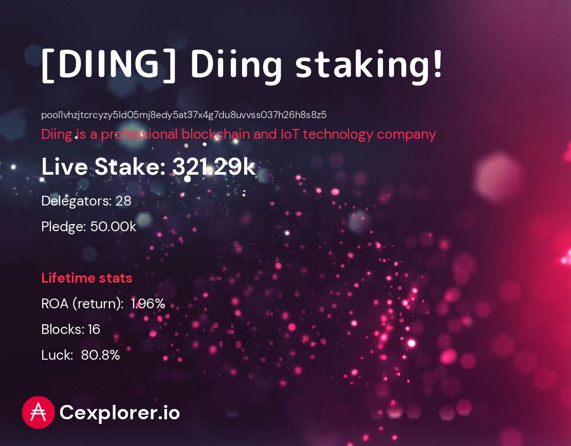 cardano pool pool1vhzjtcrcyzy5ld05mj8edy5at37x4g7du8uvvss037h26h8s8z5
